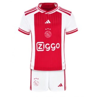 Poceni Otroški Nogometni dresi komplet Ajax Domači 2023-2024 z lastnim imenom prodajo